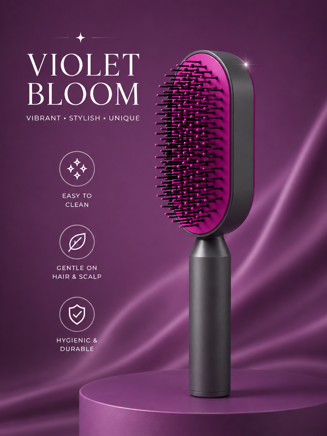 ClickClean Hairbrush